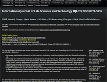 Tablet Screenshot of ijlst.org